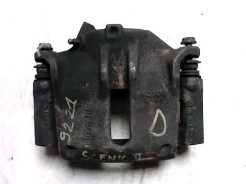 Used Right front brake caliper RENAULT SCÉNIC II (JM0/1_) 1.9 dCi (JM0G, JM12, JM1G, JM2C) (120 hp) 25421061