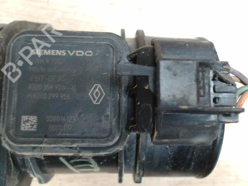 Used Mass air flow sensor RENAULT CLIO III (BR0/1, CR0/1) 1.5 dCi (BR0H, CR0H, CR1S, BR1S) (106 hp) 29386973