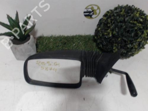 Used Left mirror PEUGEOT 205 II (20A/C) 1.8 Diesel (60 hp) 25415259