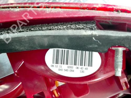 Right taillight AUDI A1 (8X1, 8XK) 1.4 TFSI | BP27096727C35 