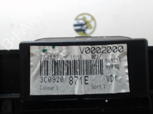 Instrument cluster VW PASSAT B6 Variant (3C5) 2.0 TDI 16V | BP25396490C47