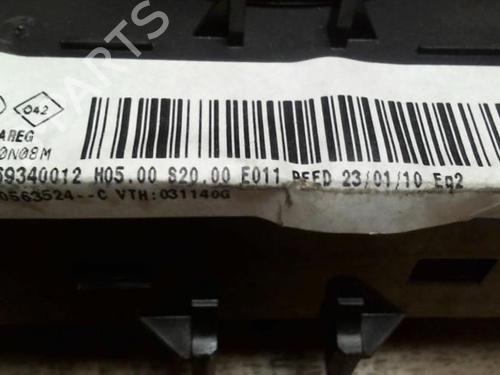 Commande Chauffage RENAULT MODUS / GRAND MODUS (F/JP0_) 1.2 (JP0S) | BP29395258I5 