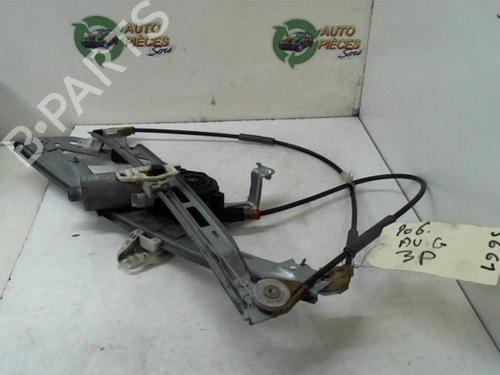 Rudehejsemekanisme ventre foran PEUGEOT 206 Hatchback (2A/C) 2.0 S16 (136 hp) 25400723