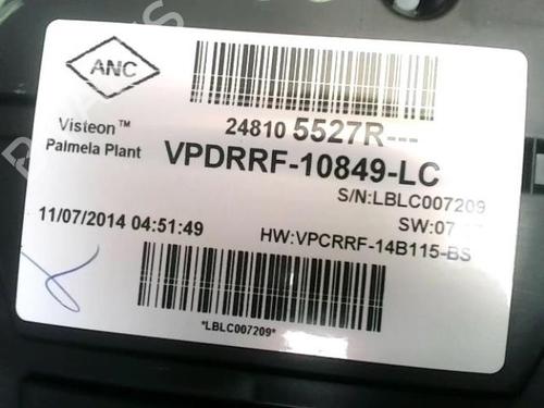 Instrument cluster RENAULT CAPTUR I (J5_, H5_) 1.5 dCi 90 (J5N4, J5M5, J5MW, J5M6, J5AL, J5AJ) | BP26379187C47 