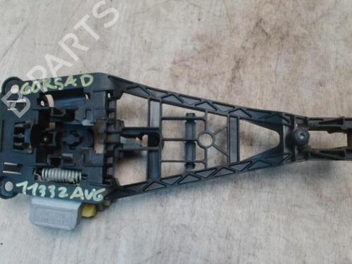 Front left exterior door handle OPEL CORSA D (S07) 1.3 CDTI (L08, L68) | BP27634263C128 