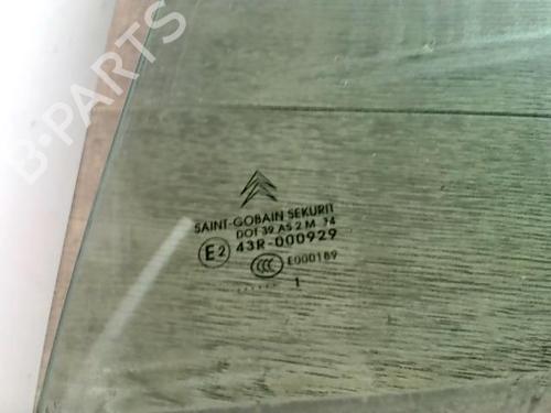 Used Rear left door window CITROËN C5 III (RD_) 1.6 HDi 110 (RD9HL0, RD9HR8, RD9HRA) (112 hp) 31224310