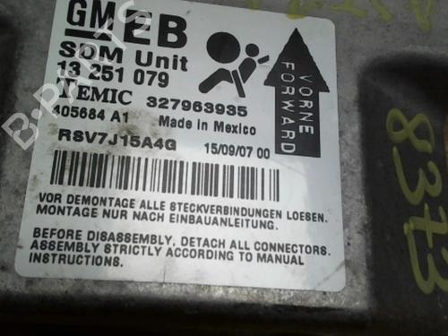 Used ECU airbags OPEL ASTRA H GTC (A04) 1.7 CDTi (L08) (101 hp) 31227515