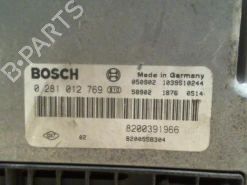 Engine control unit (ECU) RENAULT SCÉNIC II (JM0/1_) 1.9 dCi (JM0G, JM12, JM1G, JM2C) | BP29389633M57 