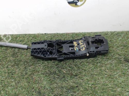 Used Rear left exterior door handle SKODA FABIA II (542) 1.6 TDI (105 hp) 25396632