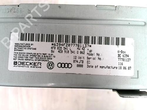 Electronic module AUDI A6 C6 (4F2) 2.0 TDI | BP31221230M83