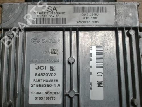 Engine control unit (ECU) PEUGEOT 1007 (KM_) 1.4 | BP29045192M57 
