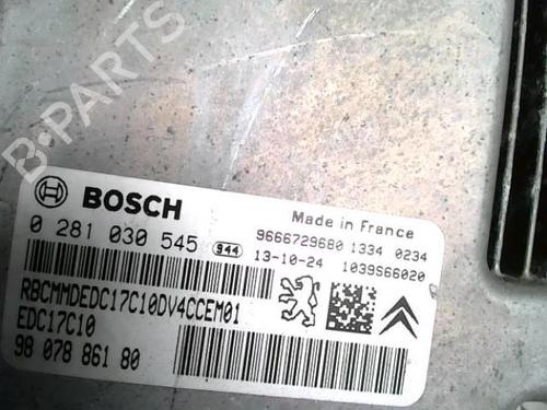 Engine control unit (ECU) CITROËN C3 II (SC_) 1.4 HDi 70 (SC8HZC, SC8HR0, SC8HP4) | BP25990552M57 