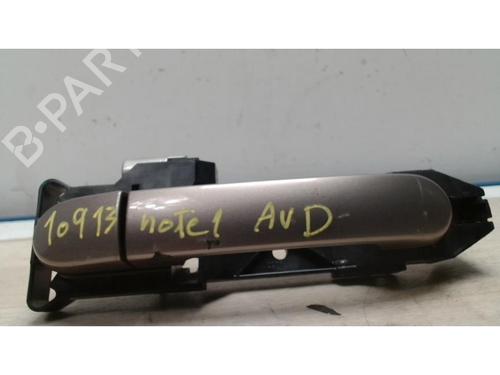Used Front right exterior door handle NISSAN NOTE (E11, NE11) 1.5 dCi (86 hp) 25419658