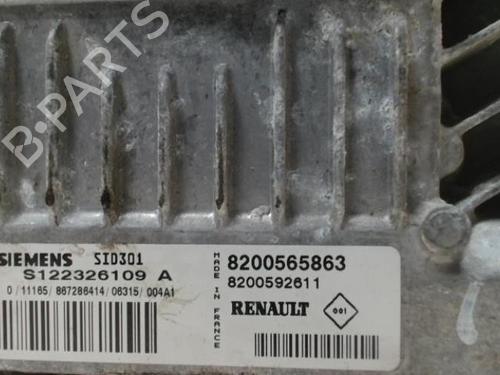 Computer motormanagement RENAULT SCÉNIC II (JM0/1_) 1.5 dCi (JM1E, JM16) | BP28543076M57