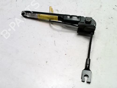 Used Front left seatbelt FORD KA (RU8) 1.2 (69 hp) 31236326