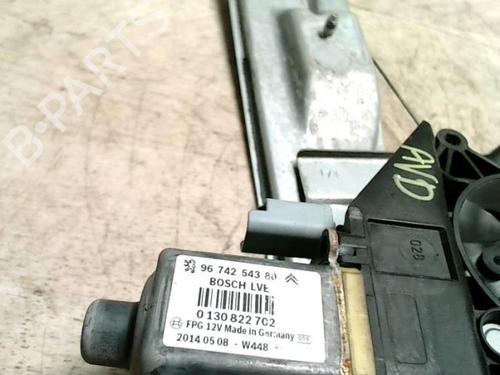 Front right window mechanism PEUGEOT 208 I (CA_, CC_) 1.6 HDi | BP25425102C23 