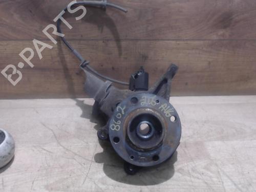 Used Left front steering knuckle PEUGEOT 206 Hatchback (2A/C) 1.9 D (69 hp) 25413076