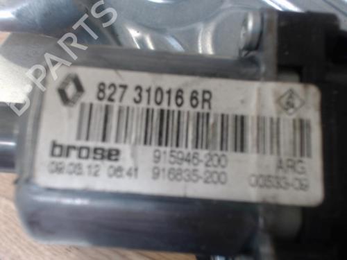 Used Rear left window mechanism RENAULT SCÉNIC III (JZ0/1_) 1.6 dCi (JZ00, JZ12) (130 hp) 25408452