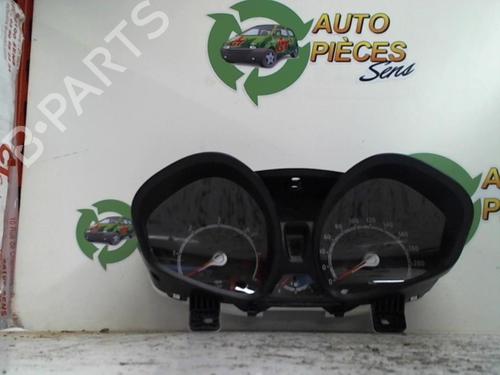 Used Instrument cluster FORD FIESTA VI (CB1, CCN) 1.4 TDCi (68 hp) 25401225