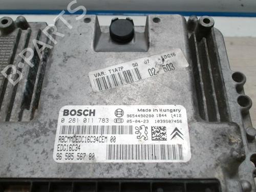 Engine control unit (ECU) PEUGEOT 206 Hatchback (2A/C) 1.4 HDi eco 70 | BP25419593M57