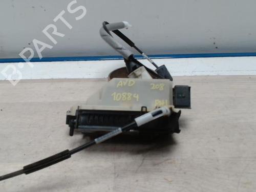 Used Front right lock PEUGEOT 208 I (CA_, CC_) 1.2 VTI 82 (82 hp) 28358095