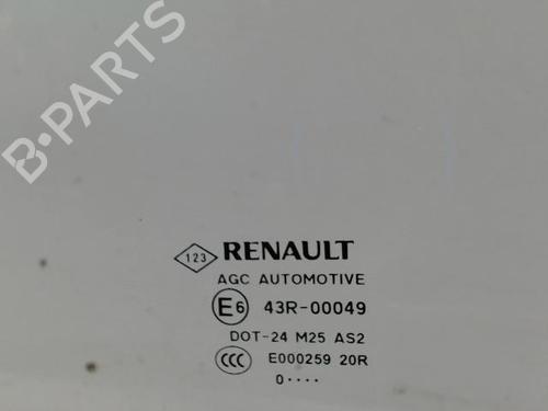 Used Front left door window RENAULT SCÉNIC III (JZ0/1_) 1.5 dCi (106 hp) 31231943