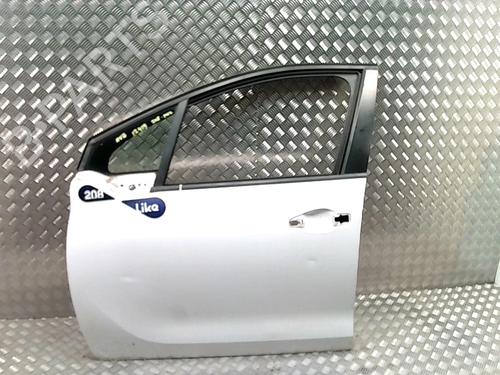 Used Left front door PEUGEOT 208 I (CA_, CC_) 1.2 VTi 68 / PureTech 68 (68 hp) 29687512