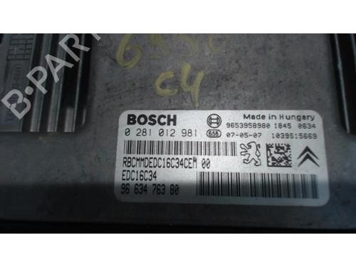 Engine control unit (ECU) CITROËN C4 Picasso I MPV (UD_) 1.6 HDi | BP25386272M57 