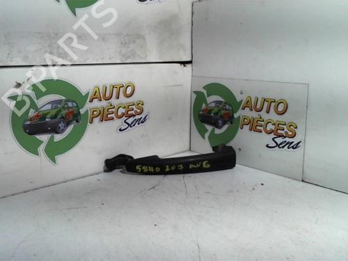 Used Front left exterior door handle PEUGEOT 207 (WA_, WC_) 1.6 HDi (90 hp) 25399738