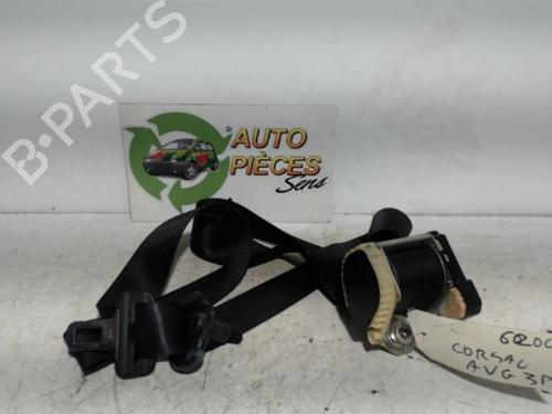 Sikkerhetsbelte foran venstre OPEL CORSA C (X01) 1.2 (F08, F68) (75 hp) 25398769