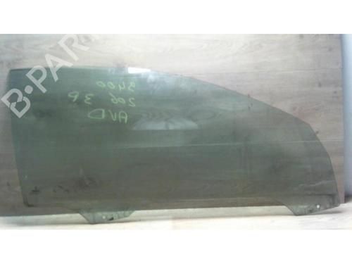 Dør rude højre foran PEUGEOT 206 Hatchback (2A/C) 1.4 HDi eco 70 | BP25413773C19 