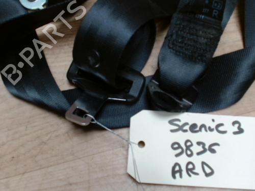 Used Rear right seatbelt RENAULT GRAND SCÉNIC III (JZ0/1_) 1.5 dCi (JZ09, JZ0D, JZ10, JZ14, JZ1G, JZ29, JZ2C) (110 hp) 31230262