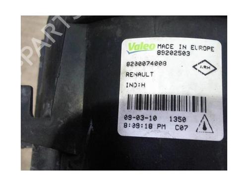 Right front fog light RENAULT MEGANE III Coupe (DZ0/1_) 1.5 dCi (DZ09, DZ0D, DZ1F, DZ1G, DZ14, DZ29) | BP25409552C31 