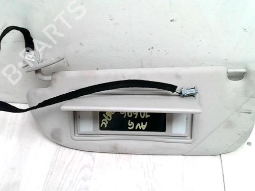 Used Left sun visor PEUGEOT 307 CC (3B) 2.0 HDi 135 (136 hp) 25420150