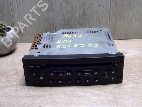 Radio PEUGEOT 206 Hatchback (2A/C) 2.0 HDI 90 | BP25412226E6