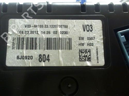Instrument cluster SEAT IBIZA IV (6J5, 6P1) 1.4 | BP25395520C47 