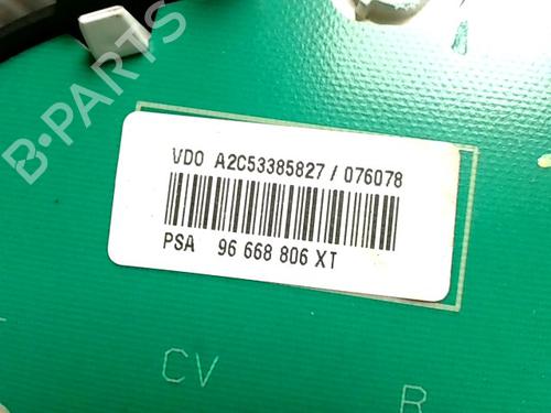 Quadrante CITROËN C3 II (SC_) 1.4 HDi 70 (SC8HZC, SC8HR0, SC8HP4) | BP31223318C47 