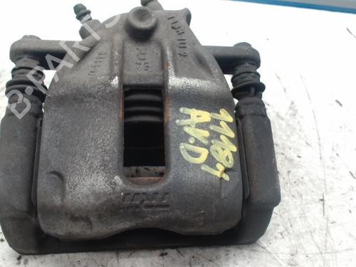 Used Right front brake caliper RENAULT CLIO III (BR0/1, CR0/1) 1.6 16V (BR05, BR0B, BR0Y, BR15, BR1J, BR1M, BR1Y, CR0B,... (112 hp) 28082740