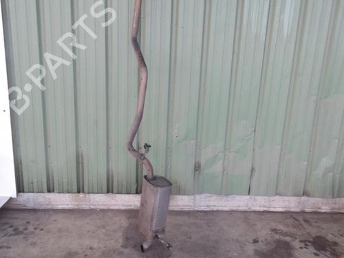 Exhaust system CITROËN C5 III (RD_) 1.6 HDi 110 (RD9HL0, RD9HR8, RD9HRA) | BP25416996M121