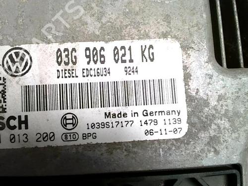 Engine control unit (ECU) VW GOLF V (1K1) 1.9 TDI | BP26721535M57 - Image 2