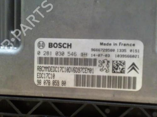 Engine control unit (ECU) PEUGEOT PARTNER Box Body/MPV 1.6 HDi | BP29389583M57 