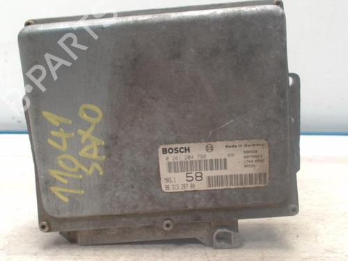 Used Engine control unit (ECU) CITROËN SAXO (S0, S1) 1.1 X, SX (60 hp) 28182362