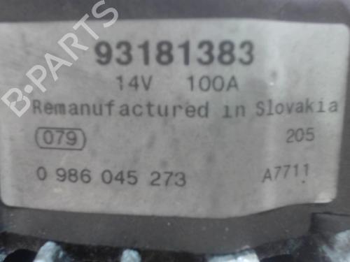 Alternator OPEL VECTRA B Hatchback (J96) 1.8 i 16V (F68) | BP31219913M7