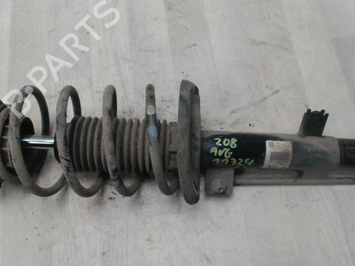 Used Left front shock absorber PEUGEOT 208 I (CA_, CC_) 1.2 VTI 82 (82 hp) 25427585