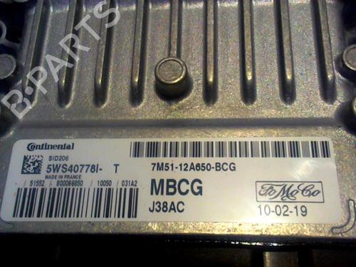 Engine control unit (ECU) PEUGEOT 307 (3A/C) 1.6 HDi | BP31218931M57