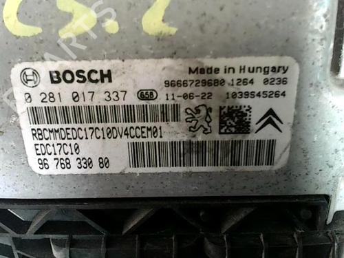 Control unit CITROËN C3 II (SC_) 1.4 HDi 70 (SC8HZC, SC8HR0, SC8HP4) | BP35805345M11 - Image 2