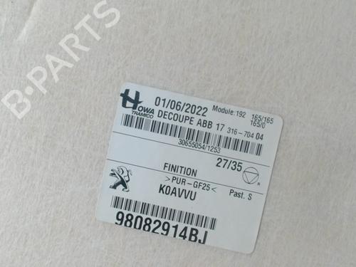 Interiør tag PEUGEOT EXPERT Van (V_) 1.5 BlueHDi 120 | BP37462866I12 - Image 6