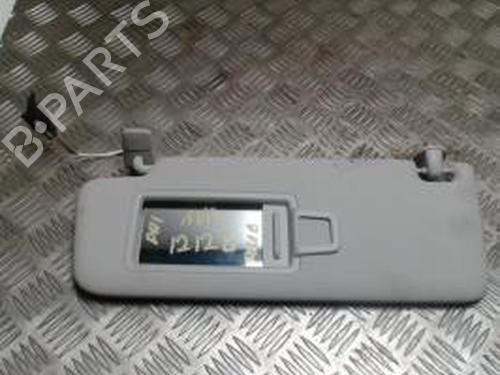 Used Left sun visor VW POLO VI (AW1, BZ1, AE1) 1.0 MPi (80 hp) 30557391