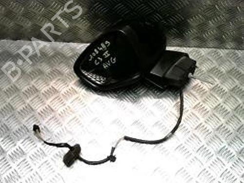 Ryggespeil venstre CITROËN C3 II (SC_) 1.4 HDi 70 (SC8HZC, SC8HR0, SC8HP4) (68 hp) 25429206