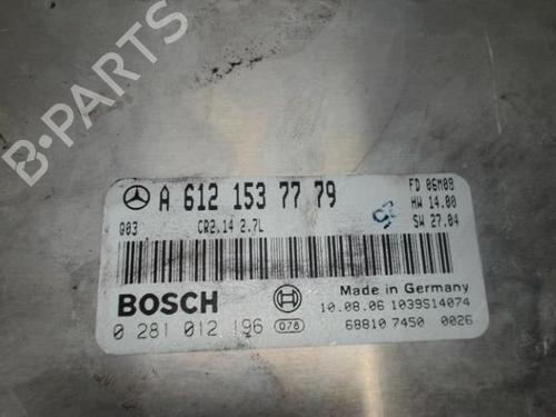 Engine control unit (ECU) MERCEDES-BENZ C-CLASS (W203) C 270 CDI (203.016) | BP27921377M57